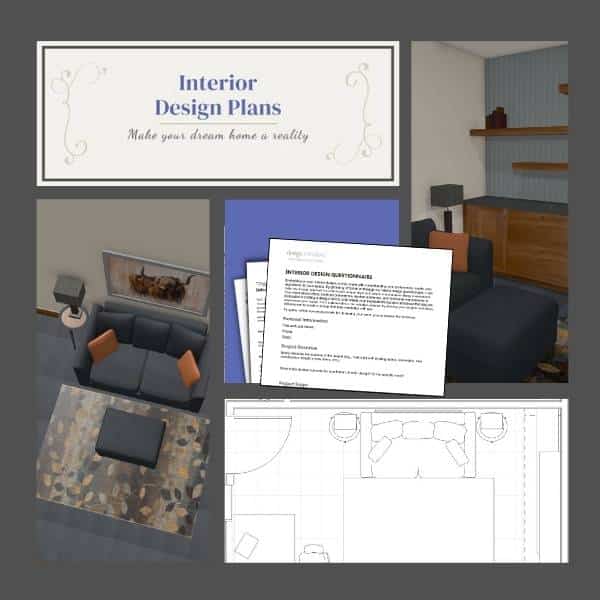 virtual interior design plans