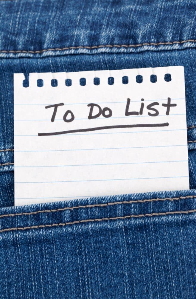To Do List - Virtual Organizing Plan