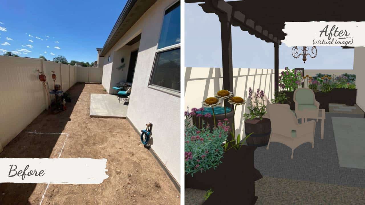 Exterior home design - backyard makeover